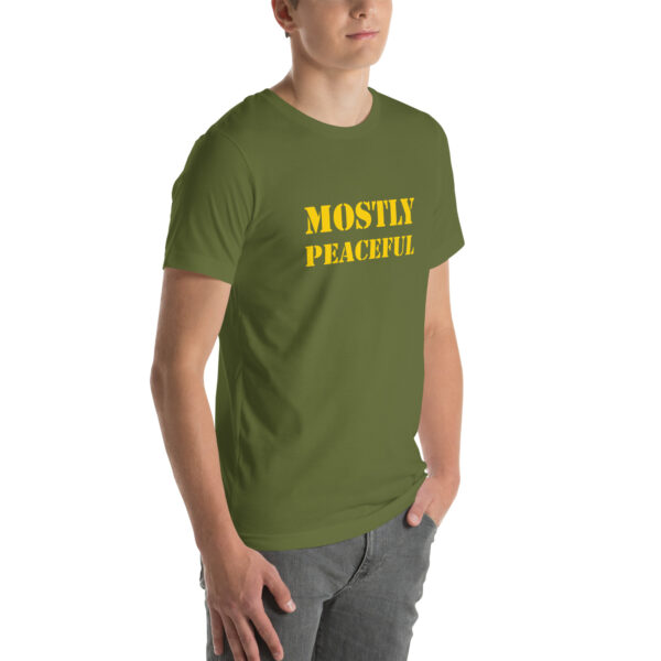 "Mostly Peaceful" T-Shirt - Image 48